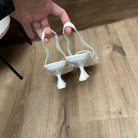 Jeffrey Campbell Talisman Slingback Kitten Heel Pump Size 10 - Picture 3 of 6